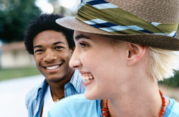 Person with a healthy smile